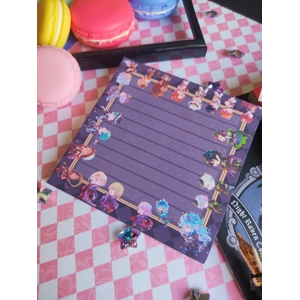 Note Pad - Twisted Wonderland - Dormitories Parade