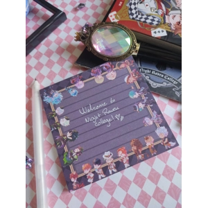 Note Pad - Twisted Wonderland - Dormitories Parade