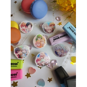 Acrylic Pins-Idolish7- Idol Units