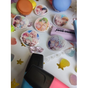 Acrylic Pins-Idolish7- Idol Units