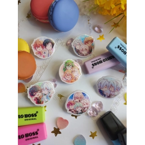 Acrylic Pins-Idolish7- Idol Units