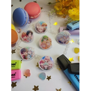 Acrylic Pins-Idolish7- Idol Units