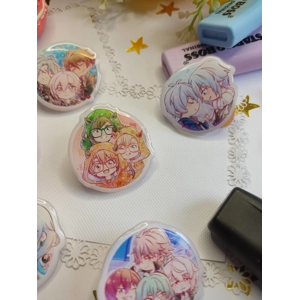 Acrylic Pins-Idolish7- Idol Units