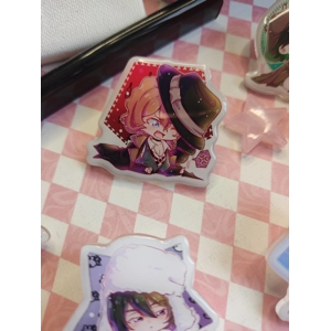 Acrylic Pins - Bungou Stray Dogs Ultra Chibi