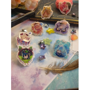 Acrylic Pins- Twisted Wonderland- Housewarden Tamagotch