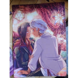 Prints - A5 - Twisted Wonderland - Childhood friends (Jack and Vil), Azul in Mostro Lounge & Night i