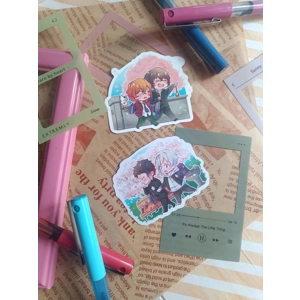 Stickers - Bungo Stray Dogs - Highschool Days Soukoku & Shin Soukoku