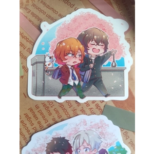 Stickers - Bungo Stray Dogs - Highschool Days Soukoku & Shin Soukoku