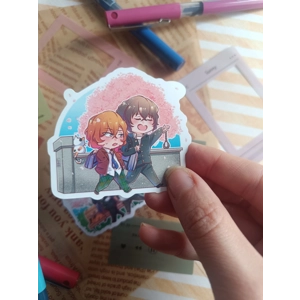 Stickers - Bungo Stray Dogs - Highschool Days Soukoku & Shin Soukoku