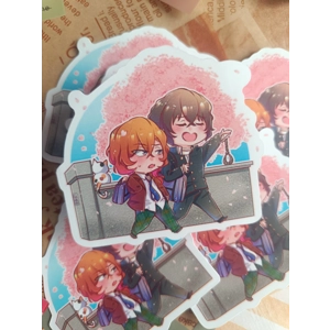 Stickers - Bungo Stray Dogs - Highschool Days Soukoku & Shin Soukoku