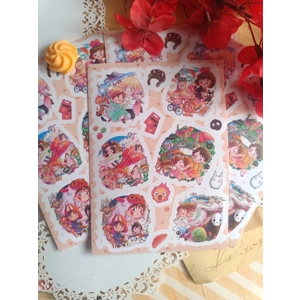 Sticker Sheet - Studio Ghibli