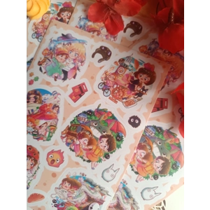 Sticker Sheet - Studio Ghibli