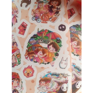 Sticker Sheet - Studio Ghibli