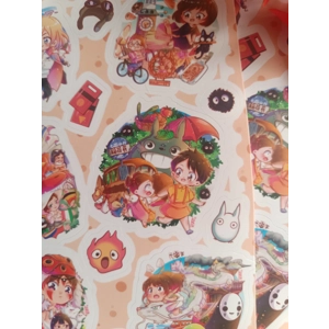 Sticker Sheet - Studio Ghibli