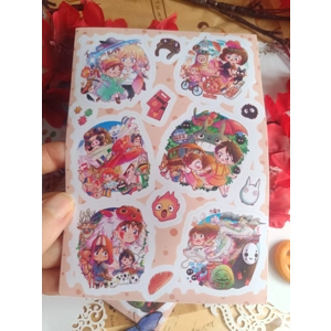 Sticker Sheet - Studio Ghibli