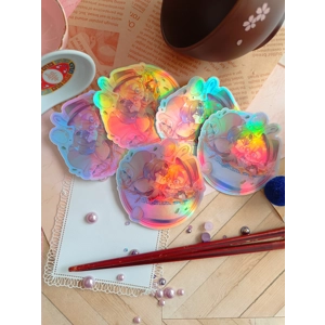 Stickers - Bungou Stray Dogs - Holographic Soukoku