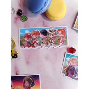 Stickers - Twisted Wonderland - Dormitories Parade