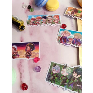 Stickers - Twisted Wonderland - Dormitories Parade