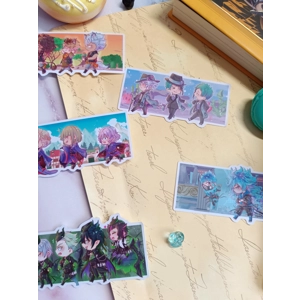 Stickers - Twisted Wonderland - Dormitories Parade