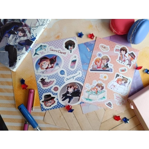 Sticker Sheet - Bungou Stray Dogs- Domestic & Dark Era