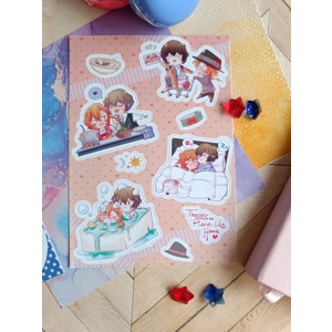Sticker Sheet - Bungou Stray Dogs- Domestic & Dark Era