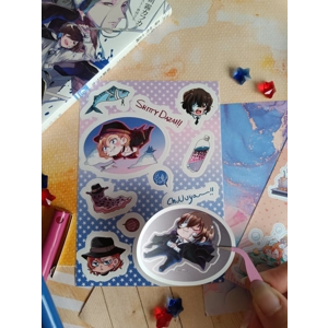 Sticker Sheet - Bungou Stray Dogs- Domestic & Dark Era