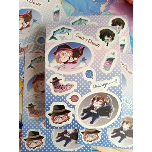 Sticker Sheet - Bungou Stray Dogs- Domestic & Dark Era