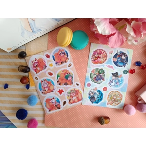 Sticker Sheets - Akatsuki no Yona - Traditional Attire & Kigurumi