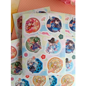Sticker Sheets - Akatsuki no Yona - Traditional Attire & Kigurumi