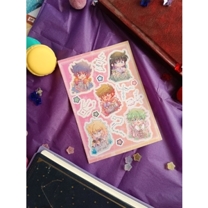 Sticker Sheet - Saint Seiya Bronze Saints