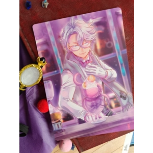 Prints - A5 - Twisted Wonderland - Childhood friends (Jack and Vil), Azul in Mostro Lounge & Night i