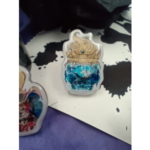 Acrylic Pins- TWISTED WONDERLAND OVERBLOT CHIBIS -