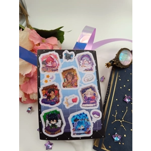 TWISTED WONDERLAND Sweet Dreams chibis - Sticker Sheets