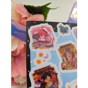 TWISTED WONDERLAND Sweet Dreams chibis - Sticker Sheets