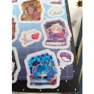 TWISTED WONDERLAND Sweet Dreams chibis - Sticker Sheets