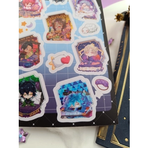 TWISTED WONDERLAND Sweet Dreams chibis - Sticker Sheets