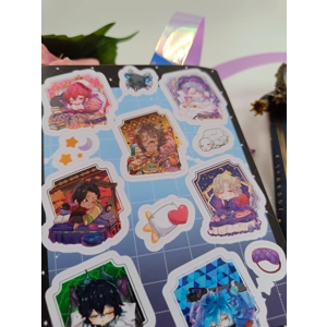 TWISTED WONDERLAND Sweet Dreams chibis - Sticker Sheets