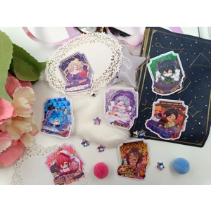 TWISTED WONDERLAND Sweet Dreams  CHIBIS - stickers