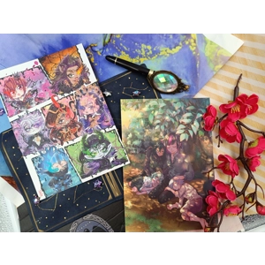 Prints - A5 - Twisted Wonderland  vol. 2- OverBlots & Diasomnia Family