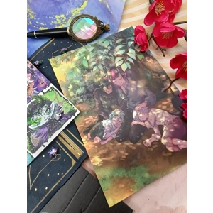 Prints - A5 - Twisted Wonderland  vol. 2- OverBlots & Diasomnia Family