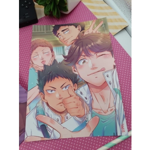 Prints - A5 - Haikyuu- Kuroken and Seijo 3rd years