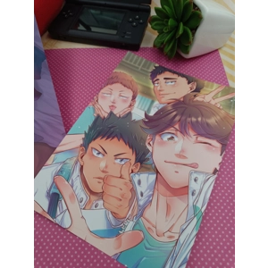Prints - A5 - Haikyuu- Kuroken and Seijo 3rd years