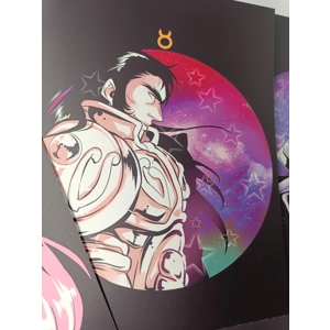 Saint Seiya - Gold Saints A5 Prints vol.1