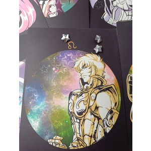 Saint Seiya - Gold Saints A5 Prints vol.1