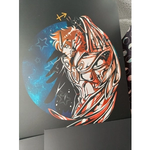 Saint Seiya - Gold Saints A5 Prints vol.2