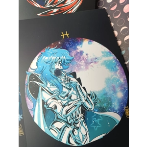 Saint Seiya - Gold Saints A5 Prints vol.2