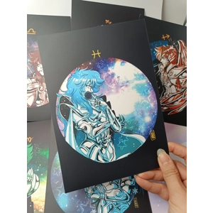 Saint Seiya - Gold Saints A5 Prints vol.2