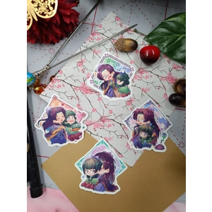 Stickers-  Apothecary Diaries Kusuriya no Hitorigoto- Maomao & Jinshi