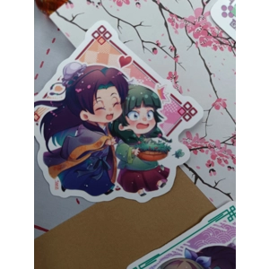 Stickers-  Apothecary Diaries Kusuriya no Hitorigoto- Maomao & Jinshi