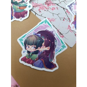 Stickers-  Apothecary Diaries Kusuriya no Hitorigoto- Maomao & Jinshi
